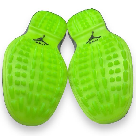 Jordan ADG 5 Mens Size 11 Golf Shoes Black Green Leather FQ7874-002 NEW! - Picture 10 of 11